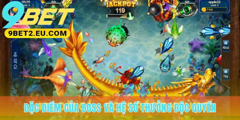 Đặc điểm Boss Bắn Cá Rồng quyết định chiến lược săn bắn