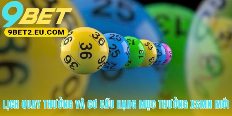 Lịch quay thưởng XSMN gồm giờ quay và bảng giá trị giải