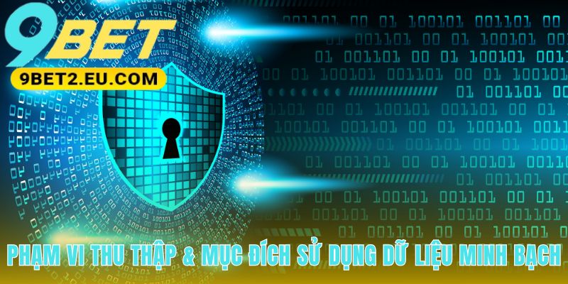 Chính sách bảo mật 9bet thu thập dữ liệu với mục đích minh bạch